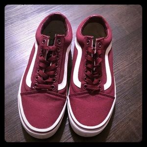 Maroon VANS